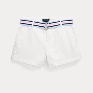 ⭐️NWT⭐️ Ralph Lauren's Girls Chino Shorts With Belt. Size 6